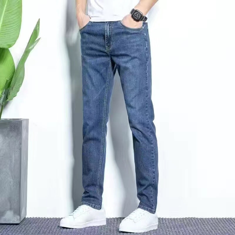 🎁Nouveauté : 50 % de réduction !💥 Jeans slim stretch classiques pour homme – Livraison gratuite pour deux articles