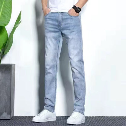 🎁Nouveauté : 50 % de réduction !💥 Jeans slim stretch classiques pour homme – Livraison gratuite pour deux articles