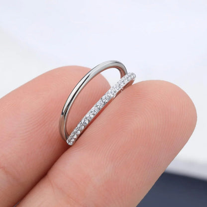 🔥 MOITIÉ PRIX ! Bijou de nez en diamant – Plaqué or 14 carats, zircone cubique ou diamant véritable, design torsadé/à clous 👃💎
