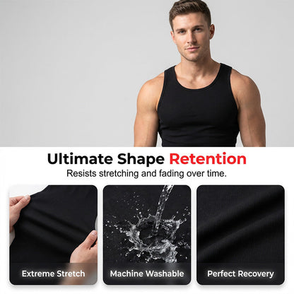 💪🔥 50 % de réduction – Débardeur homme coupe athlétique | Respirant, séchage rapide, coupe musclée idéale pour la salle de sport et la course à pied 🏋️‍♂️🏃