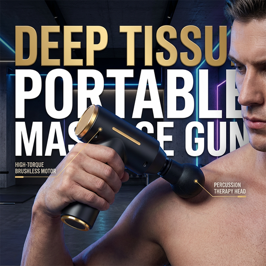 ✨💪50 % de réduction🔥Pistolet de massage des tissus profonds portable