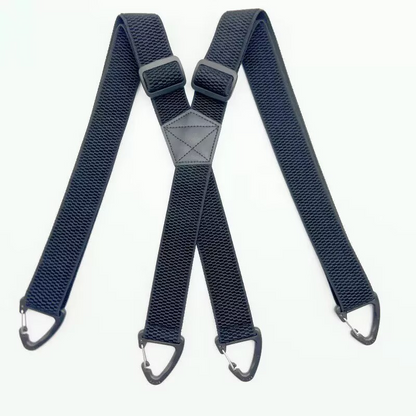 👔 50% DE RÉDUCTION! 🧥 Bretelles pour Homme à Dos en X avec Crochets – Réglables, Robustes & Parfaites Pour Un Maintien Élégant Au Quotidien ✨