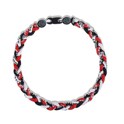 🧶✨ 50 % DE RÉDUCTION – Collier tressé à trois rangs | Fait main, longueur ajustable, style bohème décontracté idéal au quotidien 🌿