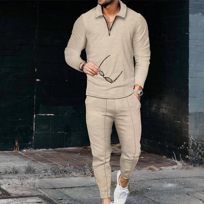 📢50 % de réduction !! ⏰💎Men's Casual Pullover and Pants Set
