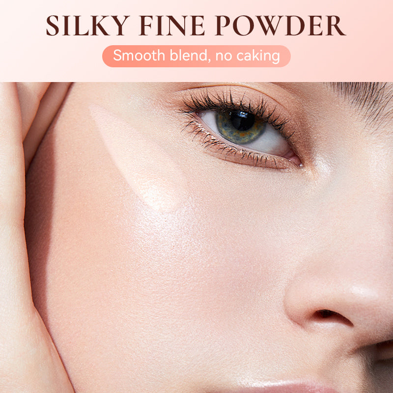 ✨💄 50 % DE RÉDUCTION – Poudre visage bicolore longue tenue | Fixe et sculpte en un seul geste, fini mat, tenue 12 h 🌟