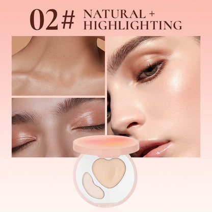 ✨💄 50 % DE RÉDUCTION – Poudre visage bicolore longue tenue | Fixe et sculpte en un seul geste, fini mat, tenue 12 h 🌟