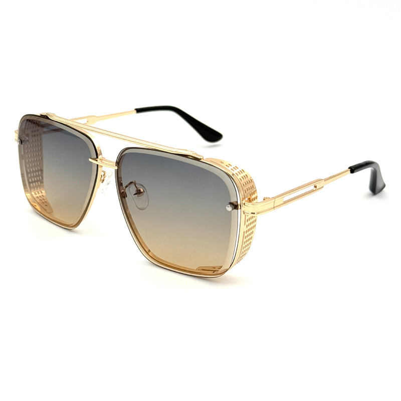 🕶️🔥 50 % DE RÉDUCTION – Lunettes de soleil homme rétro à double pont et monture en métal | Style aviateur classique, alliage résistant, protection UV400, look intemporel ✨