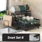 🔥50% Off Now！🧺Two-tier dish rack for the kitche