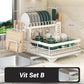 🔥50% Off Now！🧺Two-tier dish rack for the kitche
