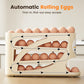 🥚 2026 SALE 50% OFF! 🧊 Space-Saving Fridge Egg Storage Organizer – Over 22,500 Sold! Gravity-Fed Auto Roll, 30-Egg Capacity & Slim Door-Fit Design 🏠✨