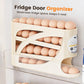 🥚 2026 SALE 50% OFF! 🧊 Space-Saving Fridge Egg Storage Organizer – Over 22,500 Sold! Gravity-Fed Auto Roll, 30-Egg Capacity & Slim Door-Fit Design 🏠✨