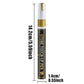 Golden Tombstone Marker Pen for Restoring Faded Grave Inscriptions