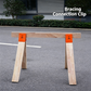🛠️50% OFF! ✨ Sawhorse Bracket – Heavy-Duty, Down Clamp, Anti-Slip, Steel ✨