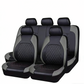 🎉 2026 Sale — Over 36,400 Sold 🚗 9-Piece Quilted Faux Leather Seat Covers – Car Interior Accessory ⏰
