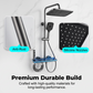 💞50K+ SOLD!💧🌙 50% OFF! Digital Display Shower System – Starry sky LED, built‑in shelf. 4 spray modes, alloy body. Spa at home. ✨🚿