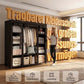 🔥📦 LAST DAY 50% OFF! Portable Non-Woven Fabric Wardrobe – Easy Assembly, Steel Frame, 3 Sizes – Perfect for Bedroom & Dressing Room 🏠✨