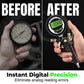 Digital Tire Inflator with Pressure Gauge LED Backlit Air Chuck