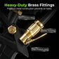 Digital Tire Inflator with Pressure Gauge LED Backlit Air Chuck