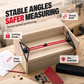 📢📢50% OFF !! 📐🔧 Multi-Function Woodworking Marking Tool Kit – Measure, Lock & Mark
