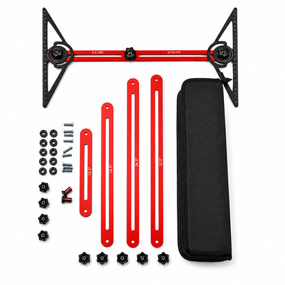 📢📢50% OFF !! 📐🔧 Multi-Function Woodworking Marking Tool Kit – Measure, Lock & Mark
