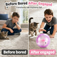 Interactive Plush Animal Rolling Ball