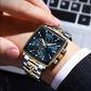 Men's Classic Square Dial Quartz Watch