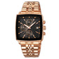 Men's Classic Square Dial Quartz Watch