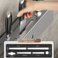 🍽️ 50% OFF! ✨ Multifunctional Kitchen Chopstick Cage & Knife Holder – Zoned Storage, Hollowed Drainage Design & Premium Carbon Steel – Clear Messy Countertops in One Go 👨‍🍳