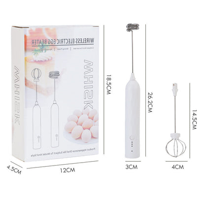 ☕ 50% OFF NOW! ☕ 2026 Sale — Over 22,800 Sold! 🌀 Handheld Milk Frother – 3-Speed Whip, USB Powered ✨