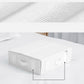 🛏️ 50% OFF! ✨ Foldable Bed Sheet Set Organizer – Holds Queen/King Sheets, Duvet Cover & 2 Pillowcases – See-Through Window, Sturdy Zipper & Space-Saving Foldable Design 🧺