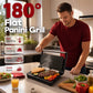 🍳Electric Sandwich Press and Panini Maker with 180‑Degree Flat Grill, Fast‑Heating Non‑Stick Indoor Countertop Grill for Steak, Burgers & Toasted Sandwiches