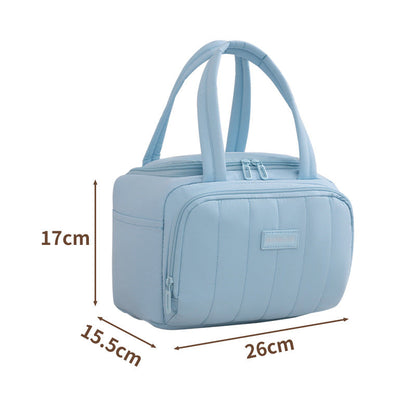 📢📢50% OFF !!⏰Quilted Insulated Water Resistant Lunch Bag