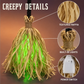 🧙👻 Animated Witch Broom Halloween Decoration with Lights and Sound