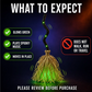 🧙👻 Animated Witch Broom Halloween Decoration with Lights and Sound