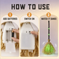 🧙👻 Animated Witch Broom Halloween Decoration with Lights and Sound