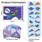 🥳2026 HOT SALE 50% OFF! ✈️Creative DIY Paper Airplane Set For Kids