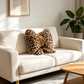 📢📢50% OFF !! ⏰Leopard Print Bowknot Throw Pillow