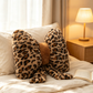 📢📢50% OFF !! ⏰Leopard Print Bowknot Throw Pillow