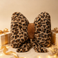 📢📢50% OFF !! ⏰Leopard Print Bowknot Throw Pillow