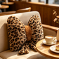 📢📢50% OFF !! ⏰Leopard Print Bowknot Throw Pillow
