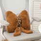 📢📢50% OFF !! ⏰Leopard Print Bowknot Throw Pillow