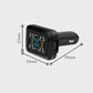 ⚡ Cigarette Lighter TPMS – 4 External Sensors Tire Pressure Monitoring System, Real-Time Display with Alarm, Plug-and-Play