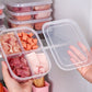 Clear Compartment Fresh Food Storage Box