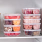 Clear Compartment Fresh Food Storage Box