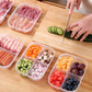 Clear Compartment Fresh Food Storage Box