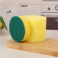 Double-Sided Round Sponge Scrubber for Kitchen