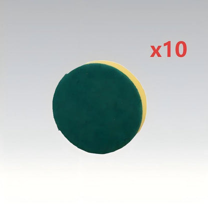 Double-Sided Round Sponge Scrubber for Kitchen