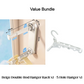 🏆Flash Sale⚡50K+ SOLD! Almost Gone-💥Foldable Telescopic Suction-Cup Hanger Rack