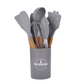 🍳🥄 50% OFF! 🌿🔥 Complete Silicone Kitchen Utensil Set – Non-Stick, Heat-Resistant & Ergonomic Wooden Handles. 1,564 Happy Customers! ✅