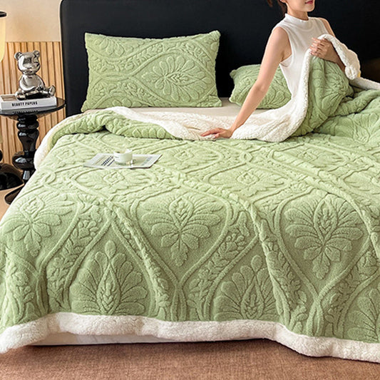 🎁New Arrivals 50% OFF💥Warmth-Boosting Floral Throw Blanket